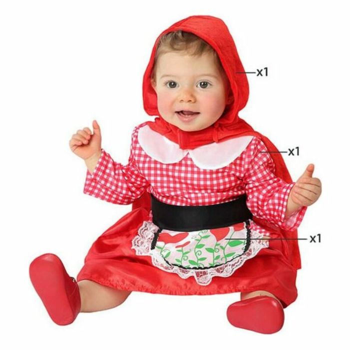 Disfraz para Bebés Rojo 3