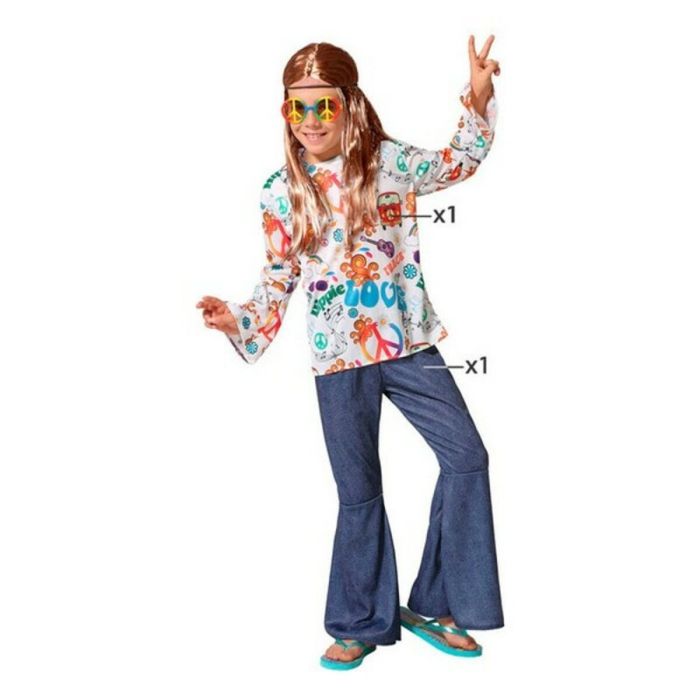 Disfraz para Niños Hippie 5