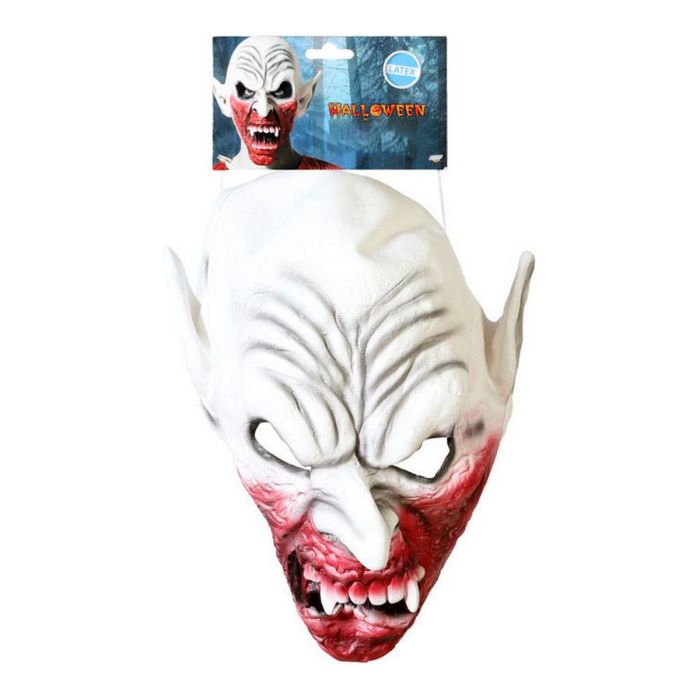 Máscara Halloween Monstruo Blanco 1