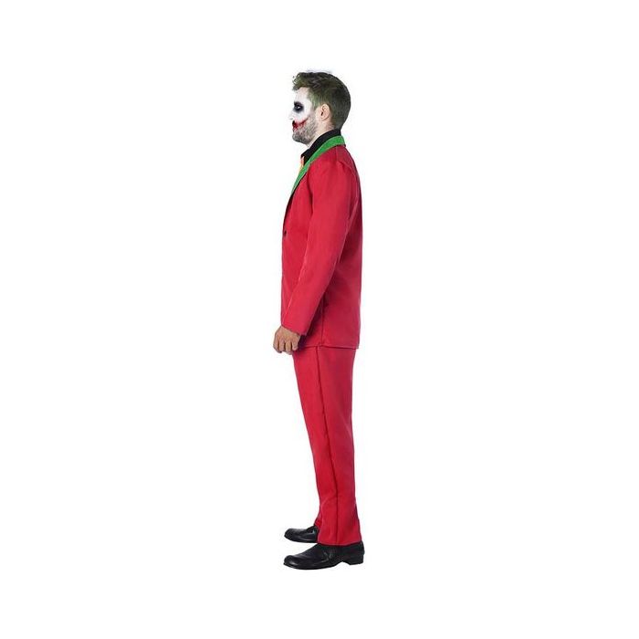 Disfraz para Adultos Rojo Payaso Joker 7