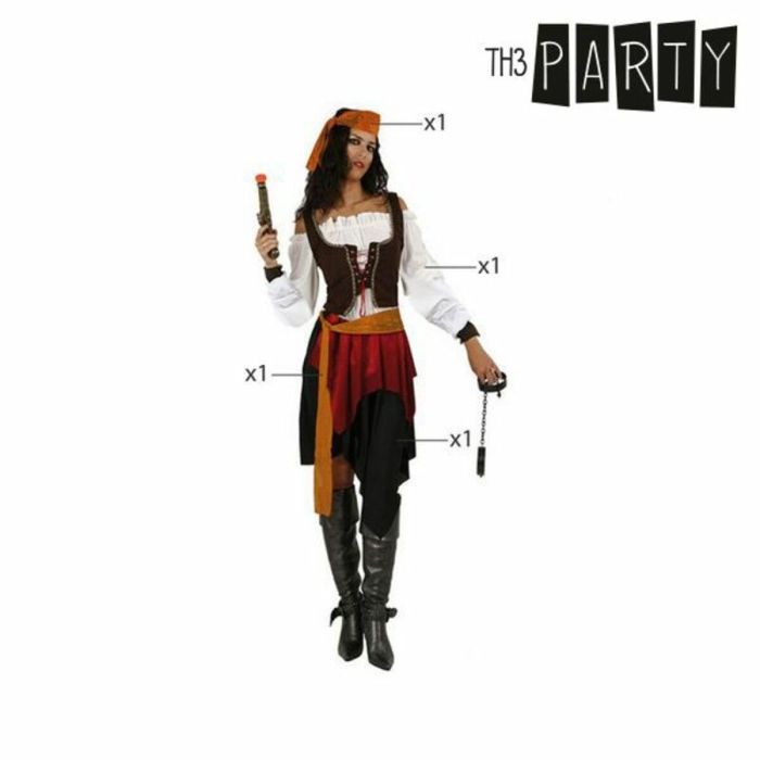 Disfraz para Adultos Pirata Mujer 4
