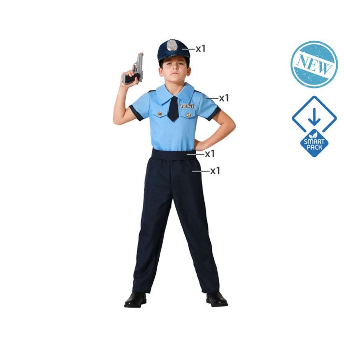 Disfraz para Niños Policía Hombre 1
