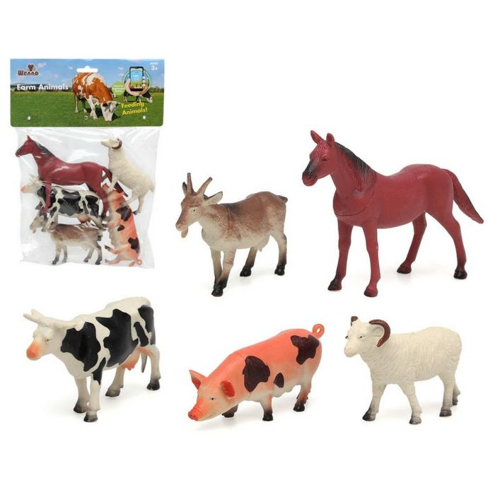 Set de Animales de Granja 31 x 22 cm (5 Unidades) Set de Animales de Granja 31 x 22 cm (5 Unidades)