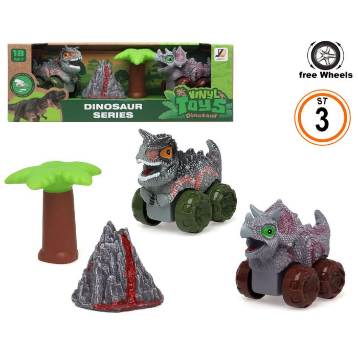 Coche de juguete Dinosaur Series Gris 1