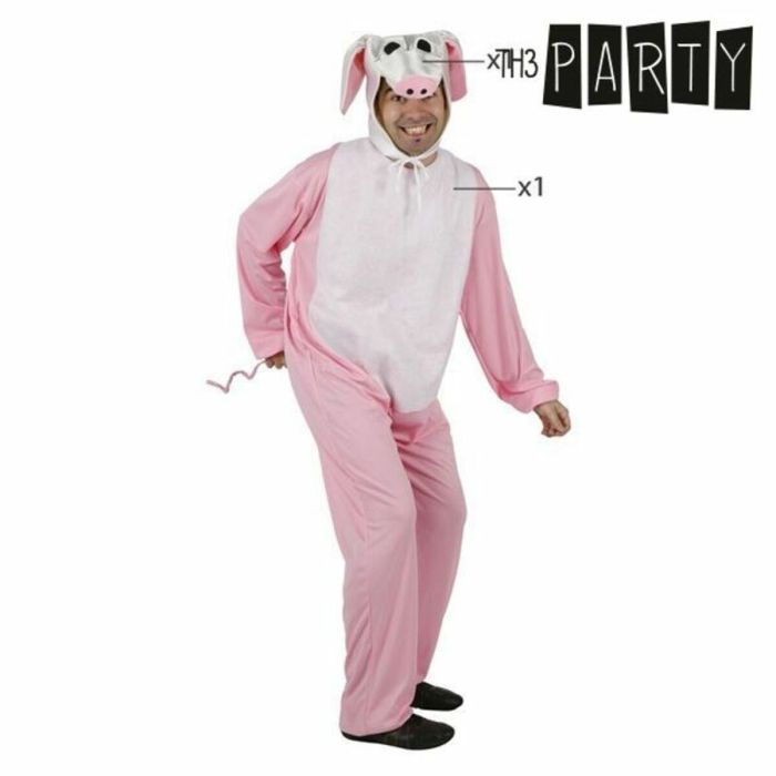 Disfraz para Adultos Cerdo (2 pcs) 5