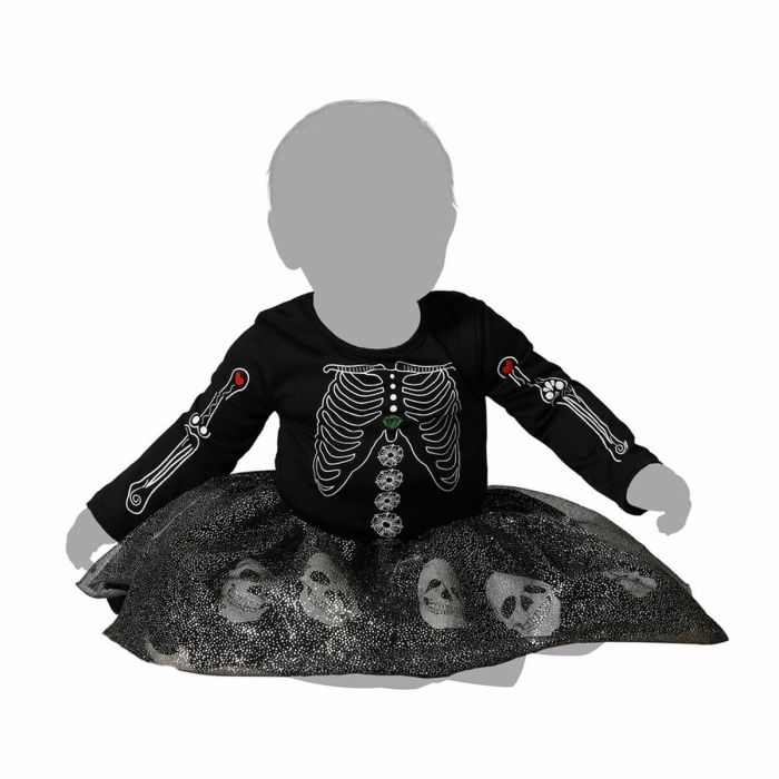 Disfraz para Niños Esqueleto Negro 1