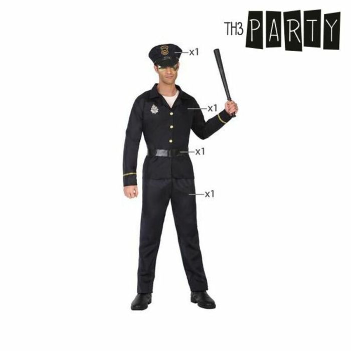 Disfraz para Adultos Policía Hombre 6