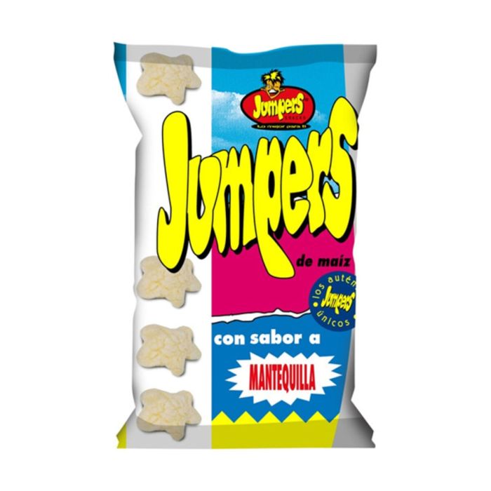 Snacks Jumpers Estrellas Sémola de Maíz Mantequilla (100 g)