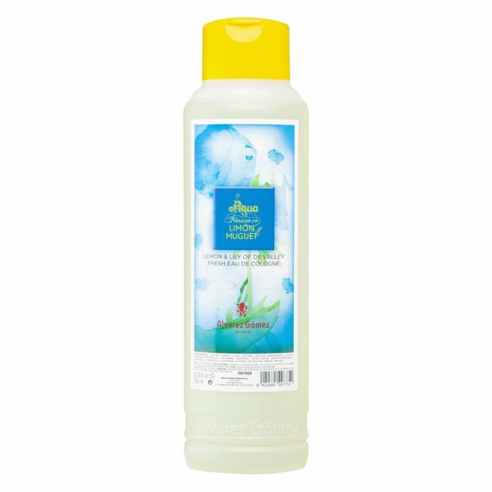 Perfume Unisex Agua Fresca de Limón y Muguet Alvarez Gomez EDC (750 ml)