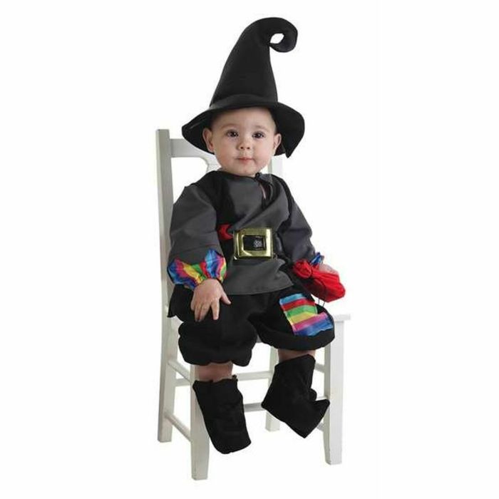 Disfraz para Niños Brujo Negro Disfraz para Niños Brujo Negro