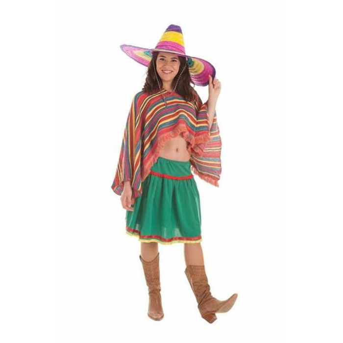 Disfraz para Adultos Mexicana (3 Piezas) 2