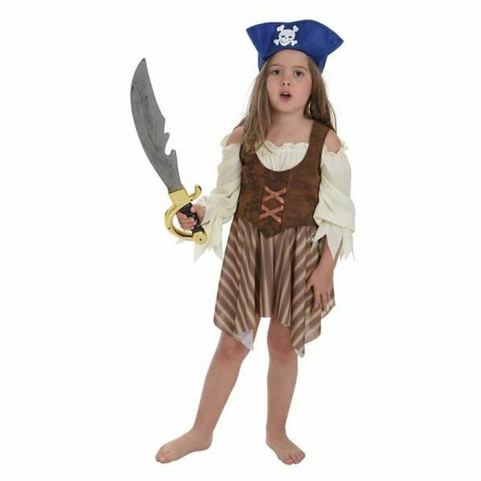 Disfraz para Niños Rayas Pirata (4 Piezas)