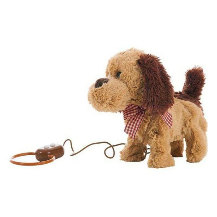 Perro de Peluche Marrón 22 cm 1