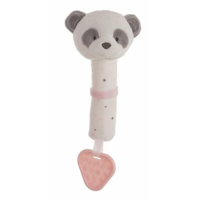 Mordedor para Bebé Oso Panda Rosa 20cm