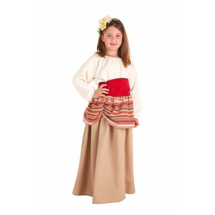 Disfraz para Niños Campesina medieval 7-9 Años (4 Piezas)