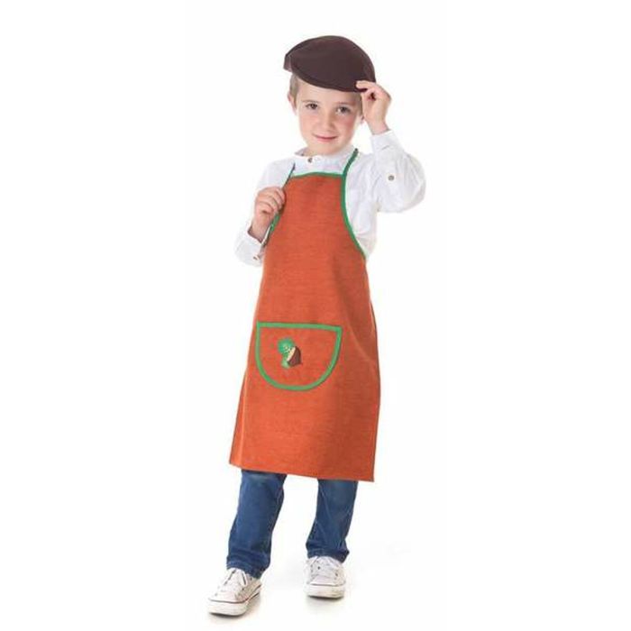 Disfraz para Niños Verde 2 Piezas Castañero Naranja 1