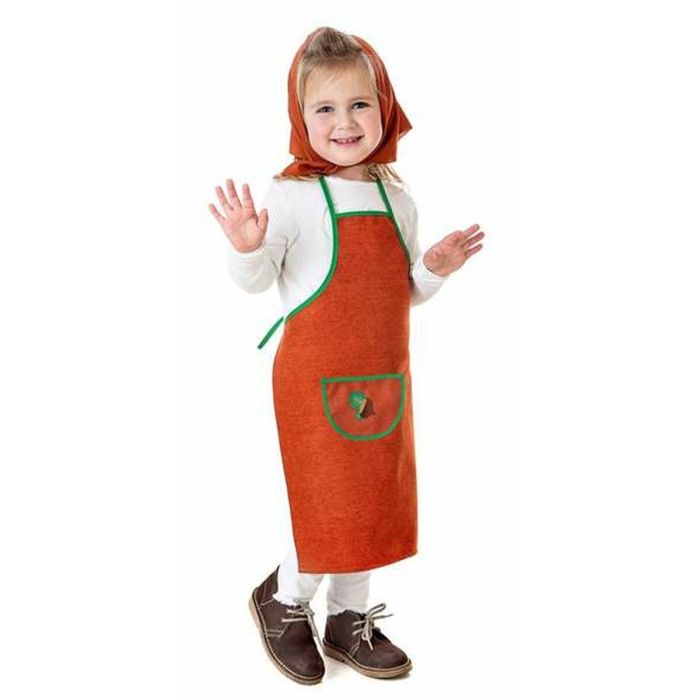 Disfraz para Niños Castañera Verde Naranja 1