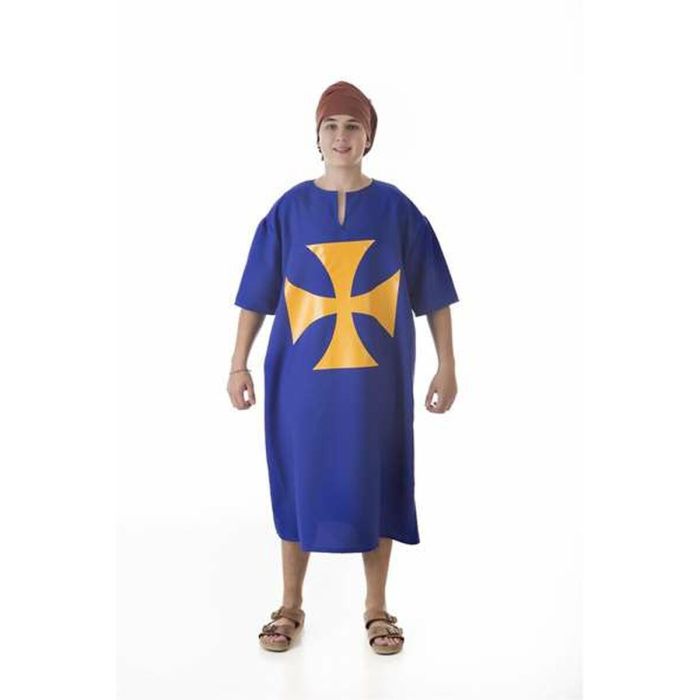 Disfraz para Adultos Azul Medieval Túnica Morado