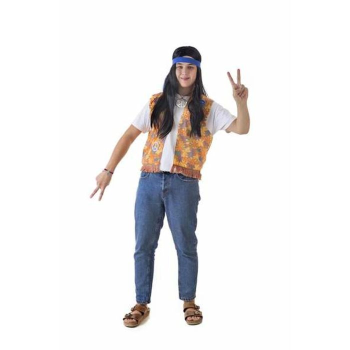 Disfraz para Adultos Hippie (2 Piezas) 1