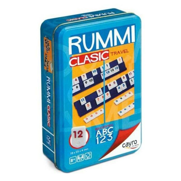 Juego de Mesa Rummi Classic Travel Cayro 150-755 11,5 x 19,5 cm