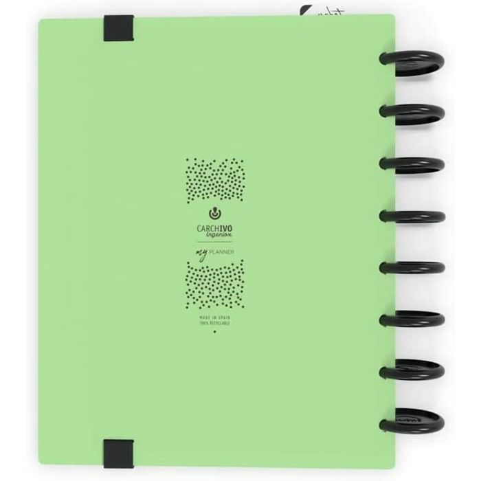 Agenda Carchivo My Planner Ingeniox 1 unidad Verde A5 6 Agenda Carchivo My Planner Ingeniox 1 unidad Verde A5 6