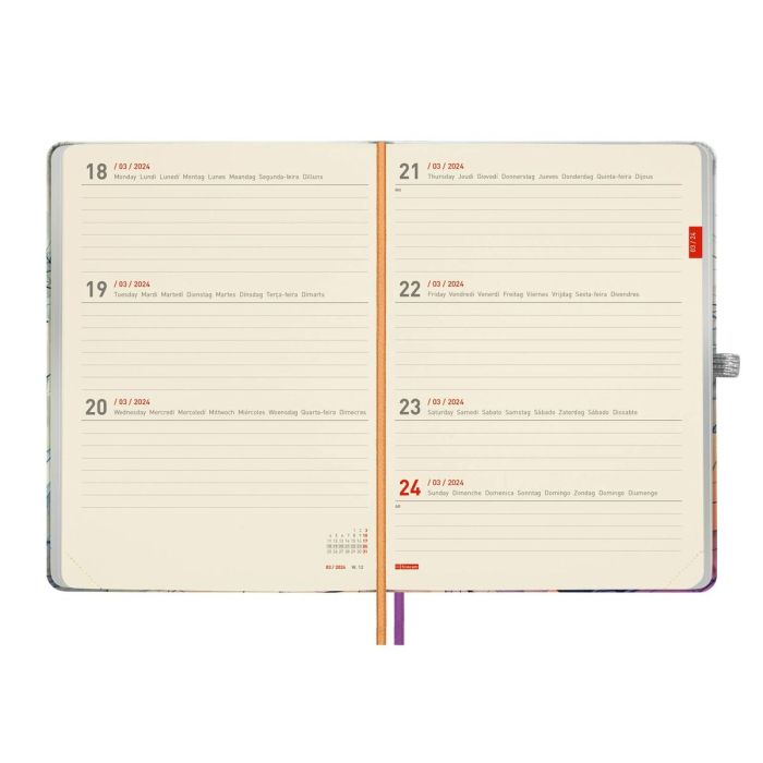Agenda Finocam Mínimal Pretty 2023-2024 Multicolor 14 x 19 cm 4 Agenda Finocam Mínimal Pretty 2023-2024 Multicolor 14 x 19 cm 4
