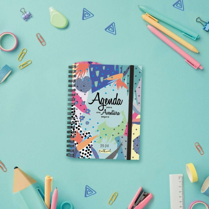 Agenda Finocam Talkual Aventura Escolar 2023-2024 Multicolor 1/8 12 x 16,9 cm 8