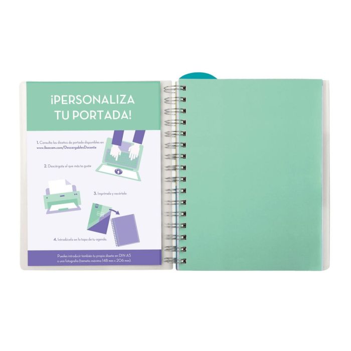 Agenda Finocam Tropic 2023-2024 Docente 15,5 x 21,2 cm Multicolor Cuarto 2 Agenda Finocam Tropic 2023-2024 Docente 15,5 x 21,2 cm Multicolor Cuarto 2