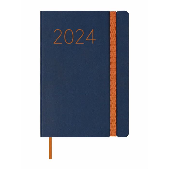 Agenda Finocam Flexi 2024 Azul 11,8 x 16,8 cm 6
