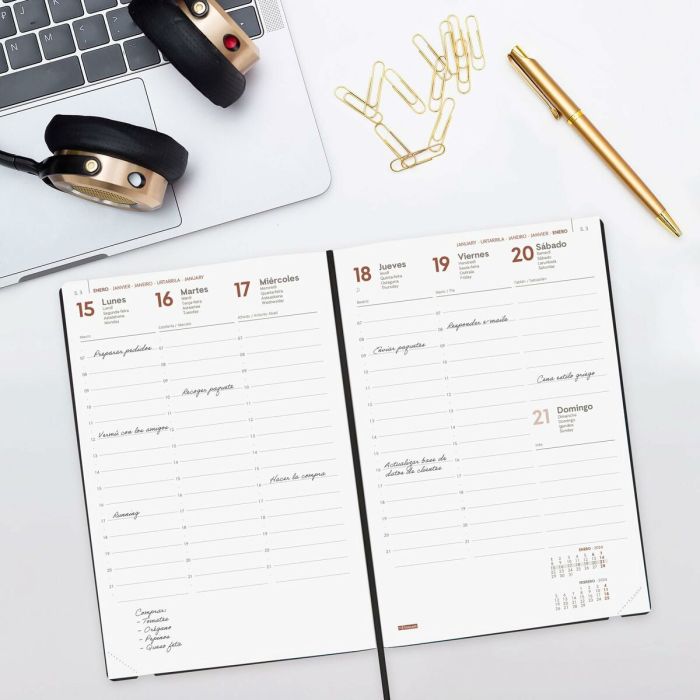 Agenda Finocam Dynamic Casual Trendy 2024 Multicolor A5 14 x 20,4 cm 4 Agenda Finocam Dynamic Casual Trendy 2024 Multicolor A5 14 x 20,4 cm 4