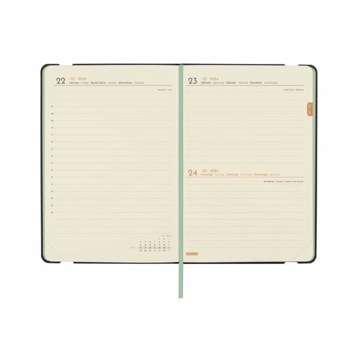 Agenda Finocam Flexy Joy Confeti 2024 Verde Claro 11,8 x 16,8 cm 2 Agenda Finocam Flexy Joy Confeti 2024 Verde Claro 11,8 x 16,8 cm 2