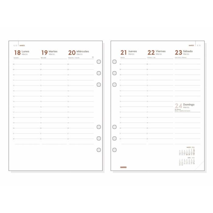 Agenda Finocam Open Troya 2024 Organizador Azul 155 x 215 mm 1 Agenda Finocam Open Troya 2024 Organizador Azul 155 x 215 mm 1