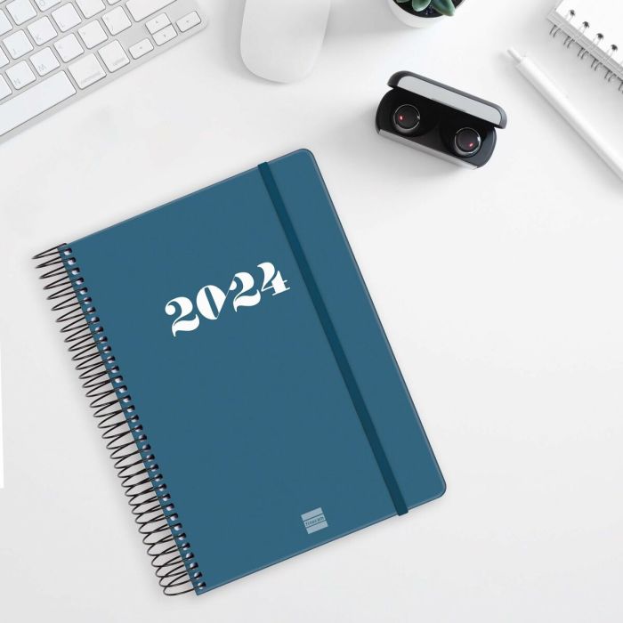 Agenda Finocam MY 2024 Azul A5 15,5 x 21,2 cm 4 Agenda Finocam MY 2024 Azul A5 15,5 x 21,2 cm 4