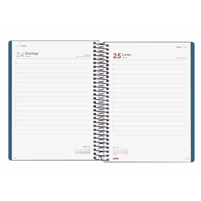 Agenda Finocam MY 2024 Azul A5 15,5 x 21,2 cm 2 Agenda Finocam MY 2024 Azul A5 15,5 x 21,2 cm 2