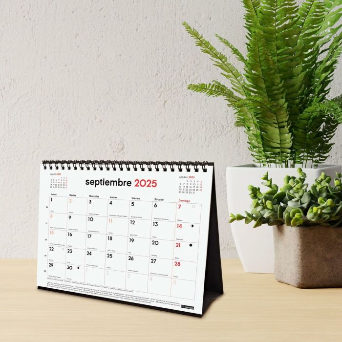 Calendario de pared Finocam Papel 2024-2025 21 x 15 cm 16 Meses 3 Calendario de pared Finocam Papel 2024-2025 21 x 15 cm 16 Meses 3