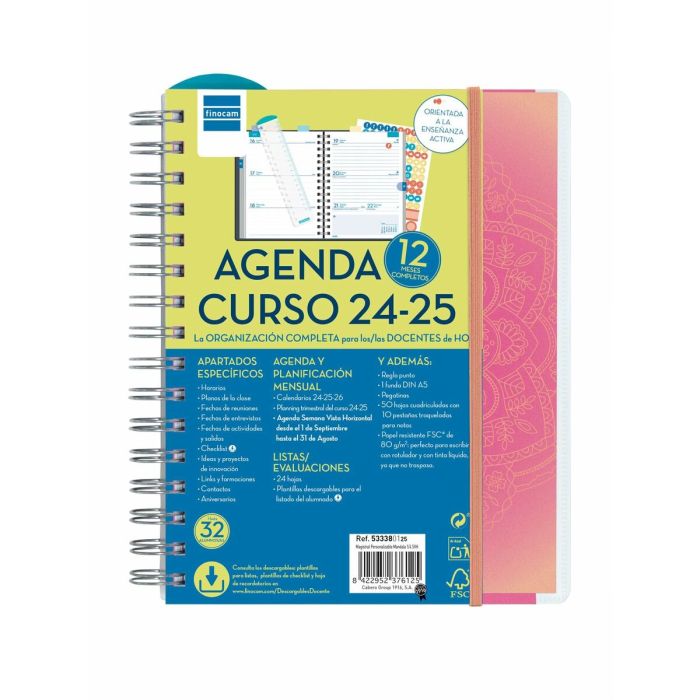 Agenda Finocam Mandala 2024-2025 Docente