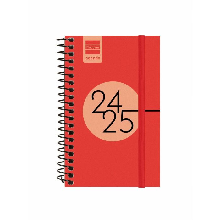 Agenda Finocam SVH Rojo 7,9 x 12,7 cm 2024-2025 5