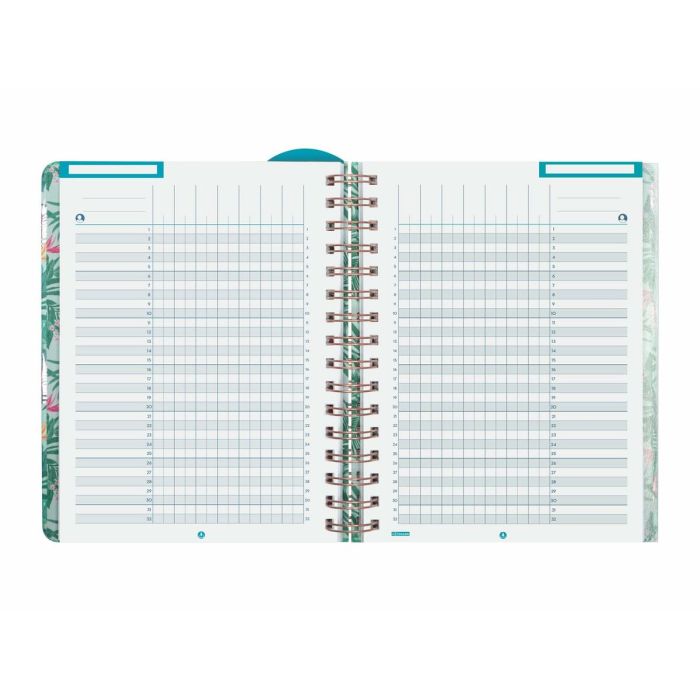 Agenda Finocam Tropic Multicolor A5 2024-2025 Docente (1 unidad) 1