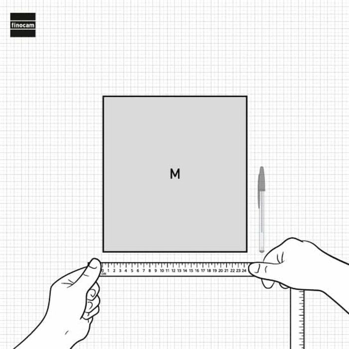 Calendario de pared Finocam Papel 2025 26,5 x 24,5 cm 1