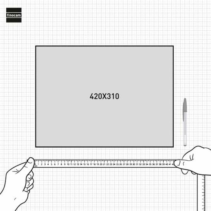 Calendario de Sobremesa Finocam Papel 42 x 31 cm 2025 Semana vista 1