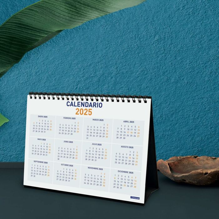 Calendario de Sobremesa Finocam Multicolor Papel 21 x 15 cm 2025 3