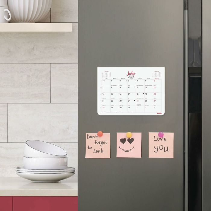 Calendario de pared Finocam CHIC Blanco Papel 2025 21 x 15 cm 7