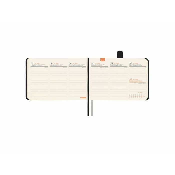 Agenda Finocam MINIMAL Negro Mini 10,4 x 7,3 cm 2025 4