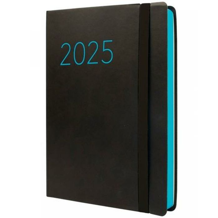 Finocam Agenda Anual Flexi Lisa Fa5-148x210 mm 1Dp Negro 2025 Finocam Agenda Anual Flexi Lisa Fa5-148x210 mm 1Dp Negro 2025