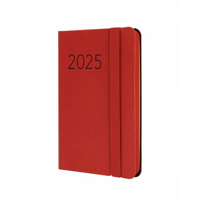 Agenda Finocam FLEXI Rojo Mini 8,2 x 12,7 cm 2025 Lisa 8