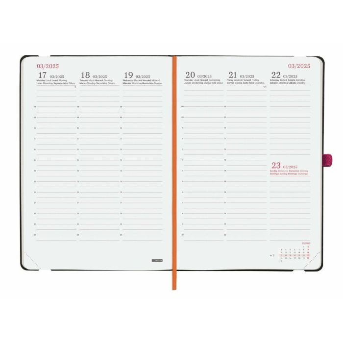 Agenda Finocam Capri Svv Happy A5 14,8 x 21 cm 2025 4