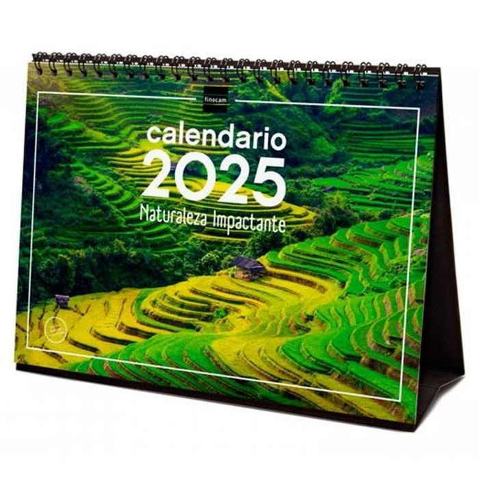 Finocam Calendario De Sobremesa Para Escribir S-210x150 mm Imágenes Naturaleza Impactante 2025