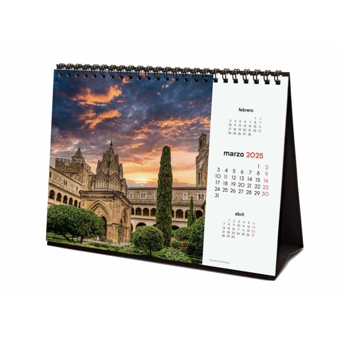 Calendario de Sobremesa Finocam CIUDADES CON ENCANTO Multicolor Papel 21 x 15 cm 2025 3