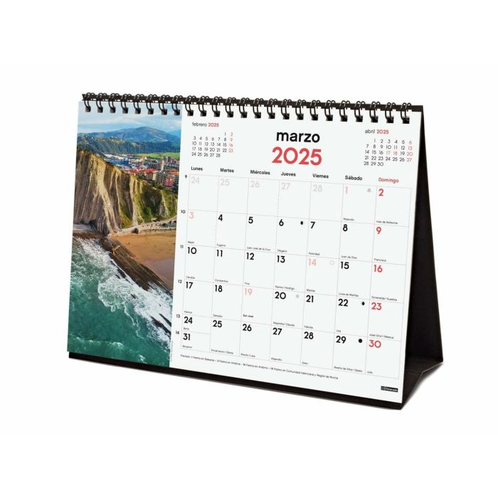 Calendario de Sobremesa Finocam PUEBLOS CON ENCANTO Multicolor Papel 21 x 15 cm 2025 4