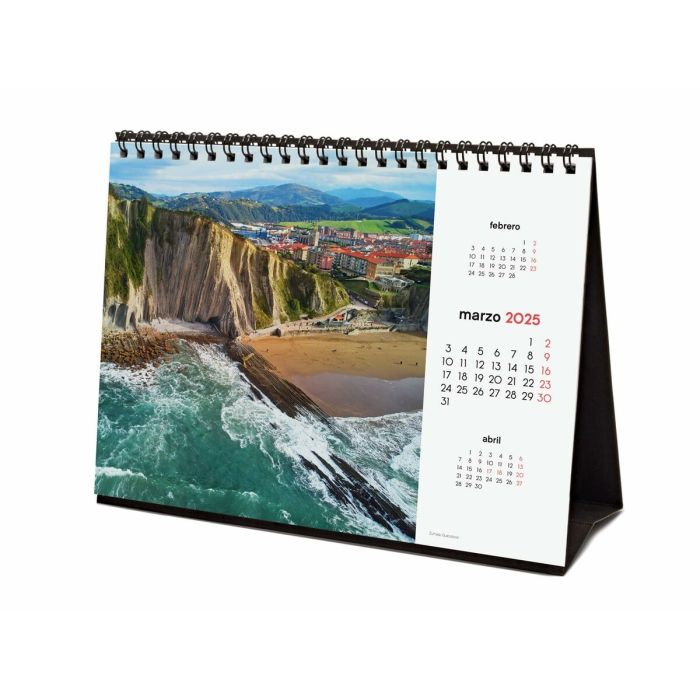 Calendario de Sobremesa Finocam PUEBLOS CON ENCANTO Multicolor Papel 21 x 15 cm 2025 3